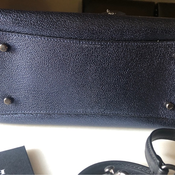 💎 Gorgeous Coach Snakeskin Metallic Rogue 25 - Picture 5 of 13